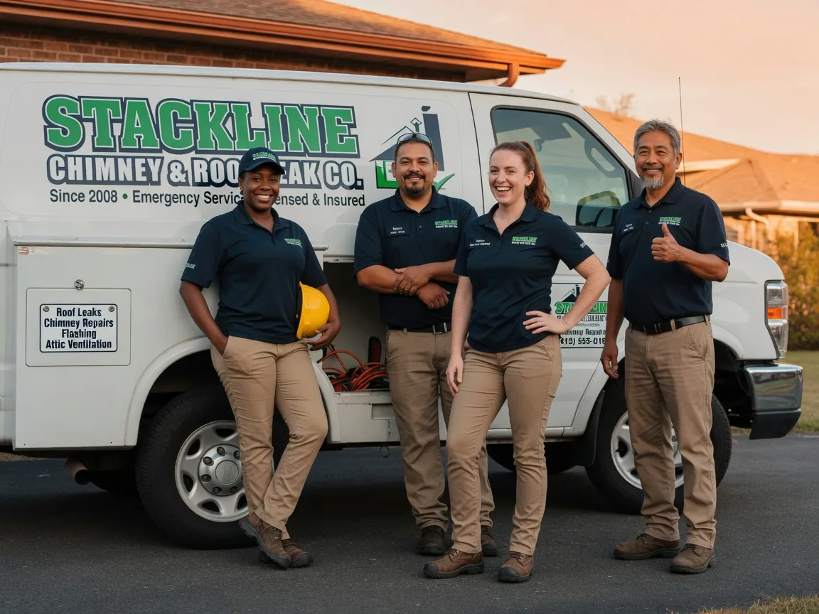 Chimney flashing repair company in Godley, TX